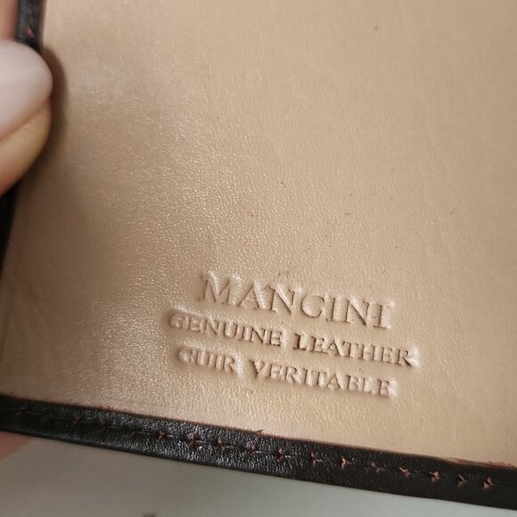 MANCINI | Leather wallet brown tan - Picture 6 of 7